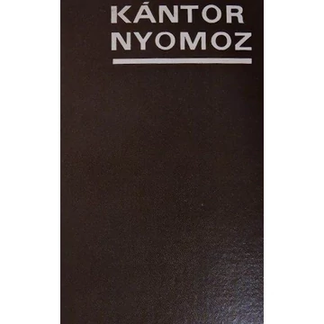 Szamos Rudolf - Kántor nyomoz - Rendelés mellé AJÁNDÉKBA VÁLASZTHATÓ
