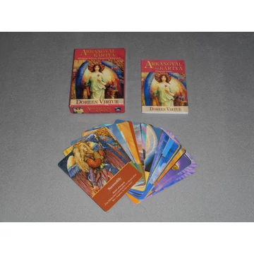 Doreen Virtue - Arkangyal jóskártya - 45 lapos kártya, útmutató könyvvel (angyalkártya)