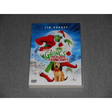 A Grincs, aki ellopta a karácsonyt (2000, Jim Carrey) DVD film