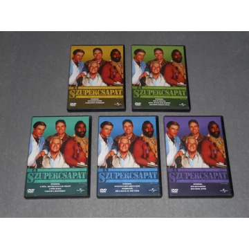 A Szupercsapat / The A-Team 5DVD Teljes 1. évad Magyar nyelvű DVD sorozat 
