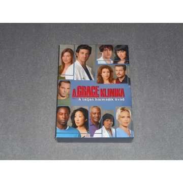 A Grace Klinika / Grey's Anatomy - A teljes harmadik 3. évad DVD sorozat