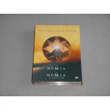 A Múmia + A Múmia visszatér - Négylemezes Luxus Változat, Gyűjtői kiadás DVD film