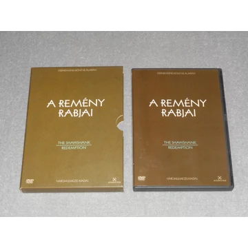 A remény rabjai (1994, Morgan Freeman, Tim Robbins) Háromlemezes papírfeknis kiadás DVD