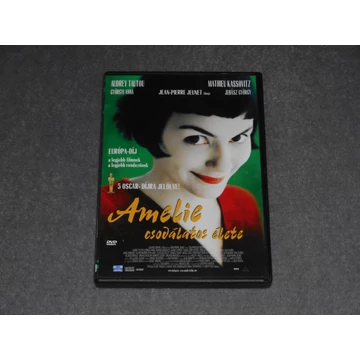 Amelie csodálatos élete (Jean-Pierre Jeunet, Audrey Tautou) DVD film