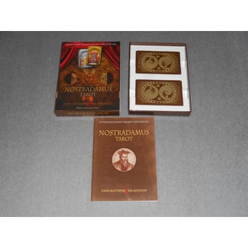 Nostradamus Tarot - John Matthews, Will Kinghan - 78 lapos kártyacsomag + könyv