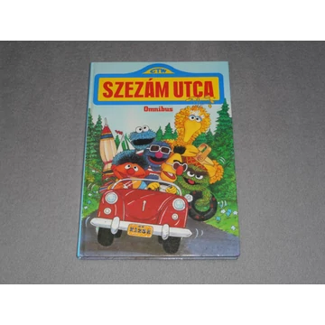 Gyere velünk a Szezám utcába - Szezám utca Omnibus - foglalkoztató könyv