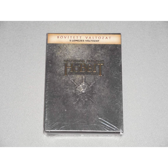 A Hobbit - Az öt sereg csatája - bővített változat (5DVD) Digipack - Gyűjtői kiadás (Új, Bontatlan!)