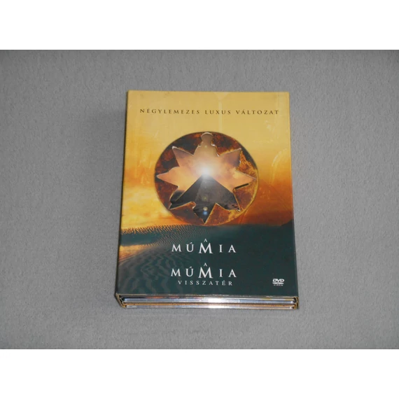 A Múmia + A Múmia visszatér - Négylemezes Luxus Változat, Gyűjtői kiadás DVD film