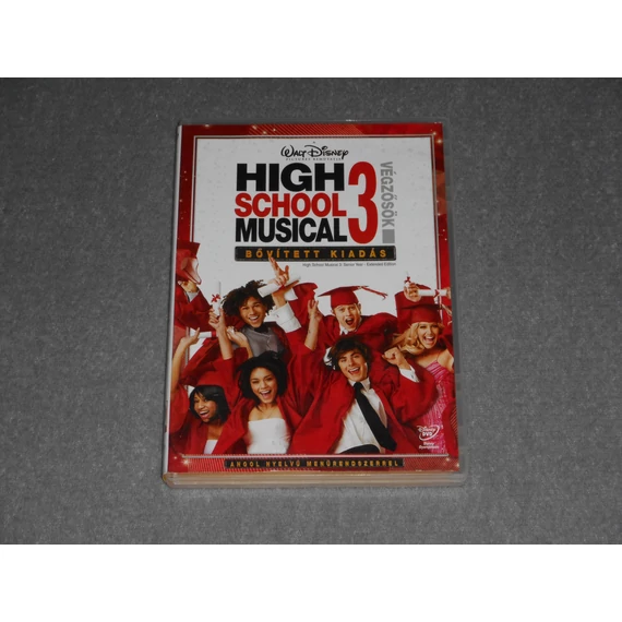 High School Musical 3. - Végzősök - Bővített kiadás (Zac Efron) DVD film - Rendelés mellé AJÁNDÉKBA VÁLASZTHATÓ