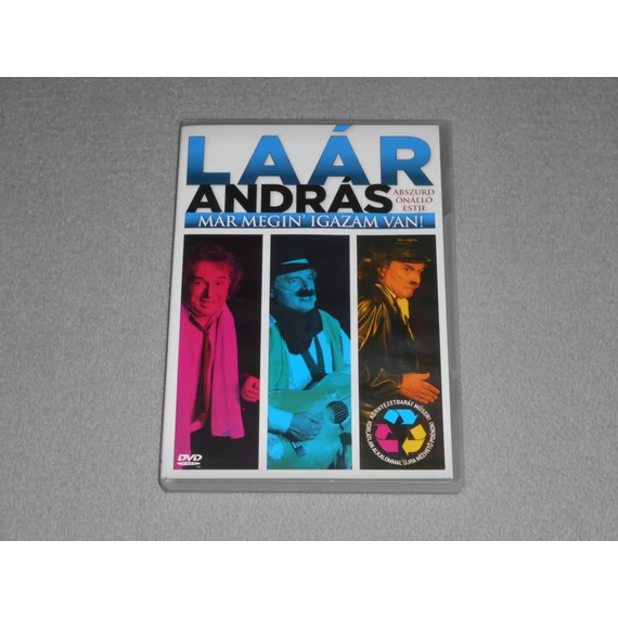 Laár András - Már megin' igazam van! - Önálló est DVD film / Már megint igazam van!
