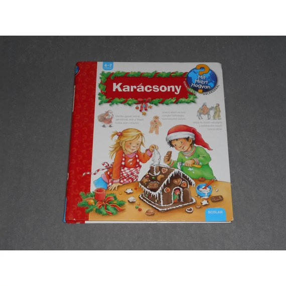 Andrea Erne - Karácsony - SCOLAR Mit? Miért? Hogyan? sorozat kihajtható ablakokkal