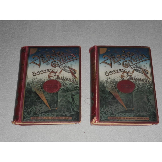 Jules Verne - Két évi vakáció / Kétévi vakáció I-II. kötet - Verne Gyula Összes Munkái (Franklin-Társulat)