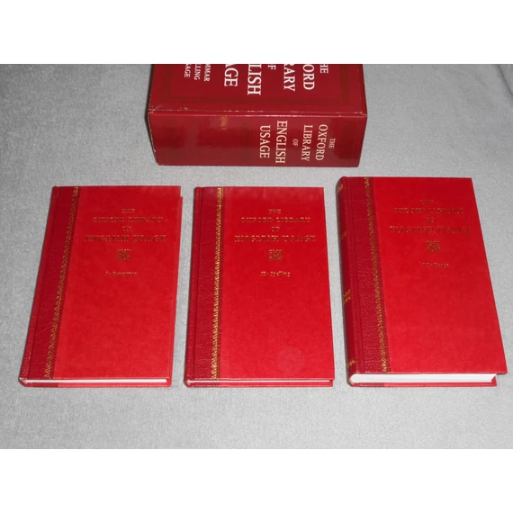 The Oxford Library of English Usage - I. Grammar, II. Spelling, III. Usage 