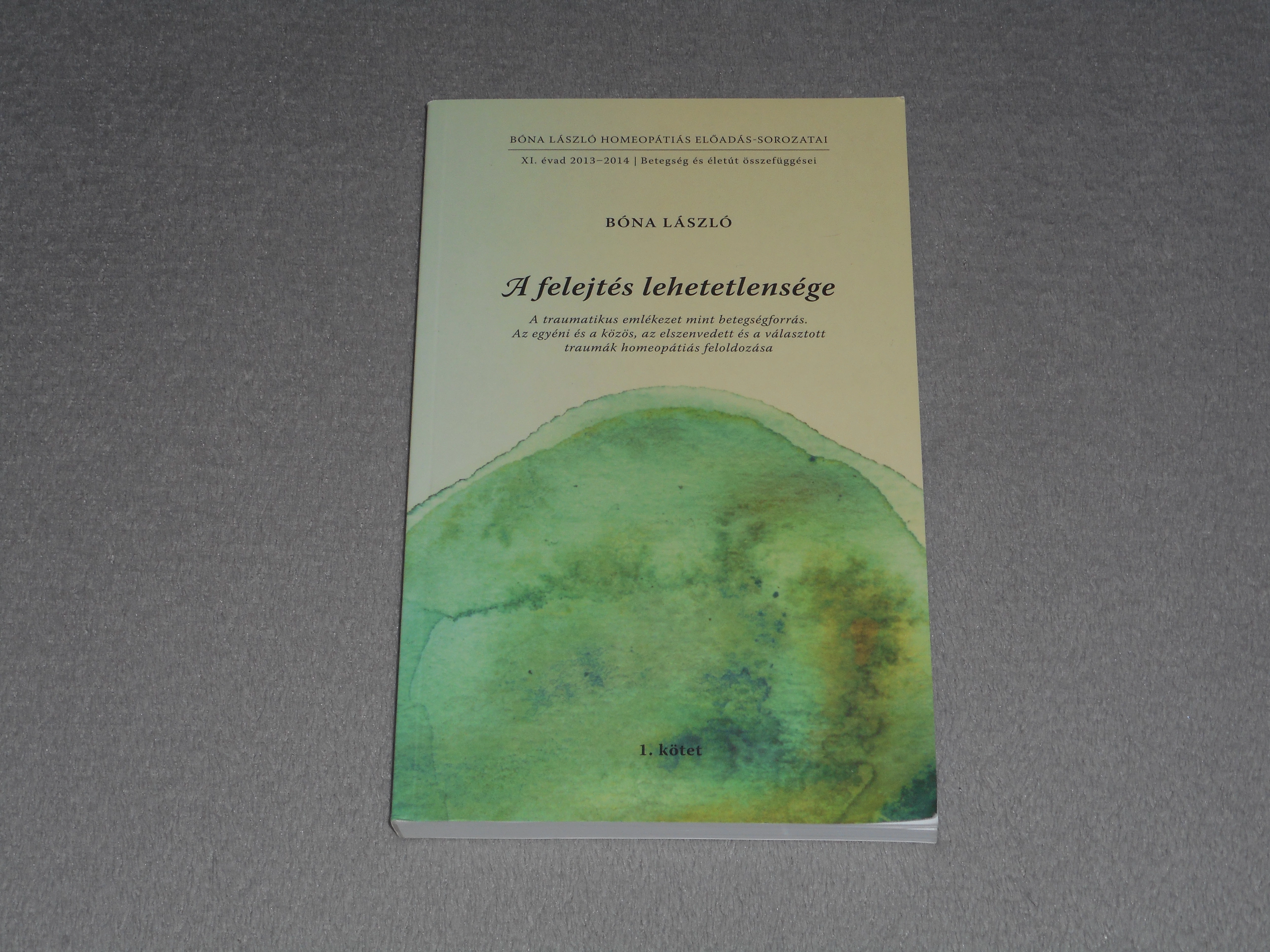 Bóna László - A felejtés lehetetlensége - Az egyéni és a közös, az elszenvedett és a választott traumák homeopátiás feloldozása