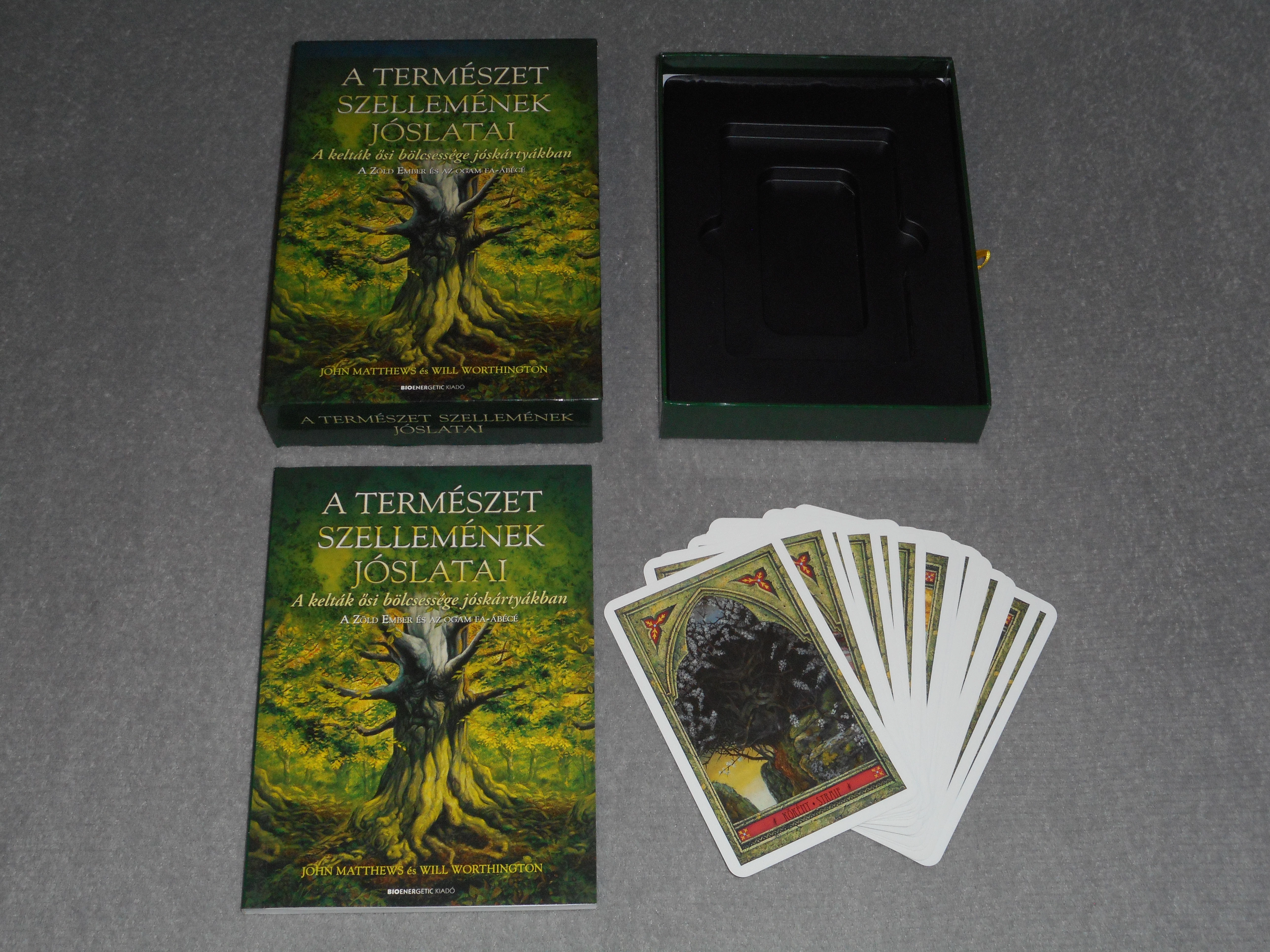 Will Worthington, John Matthews - A természet szellemének jóslatai - A kelták ősi bölcsessége jóskártyákban 