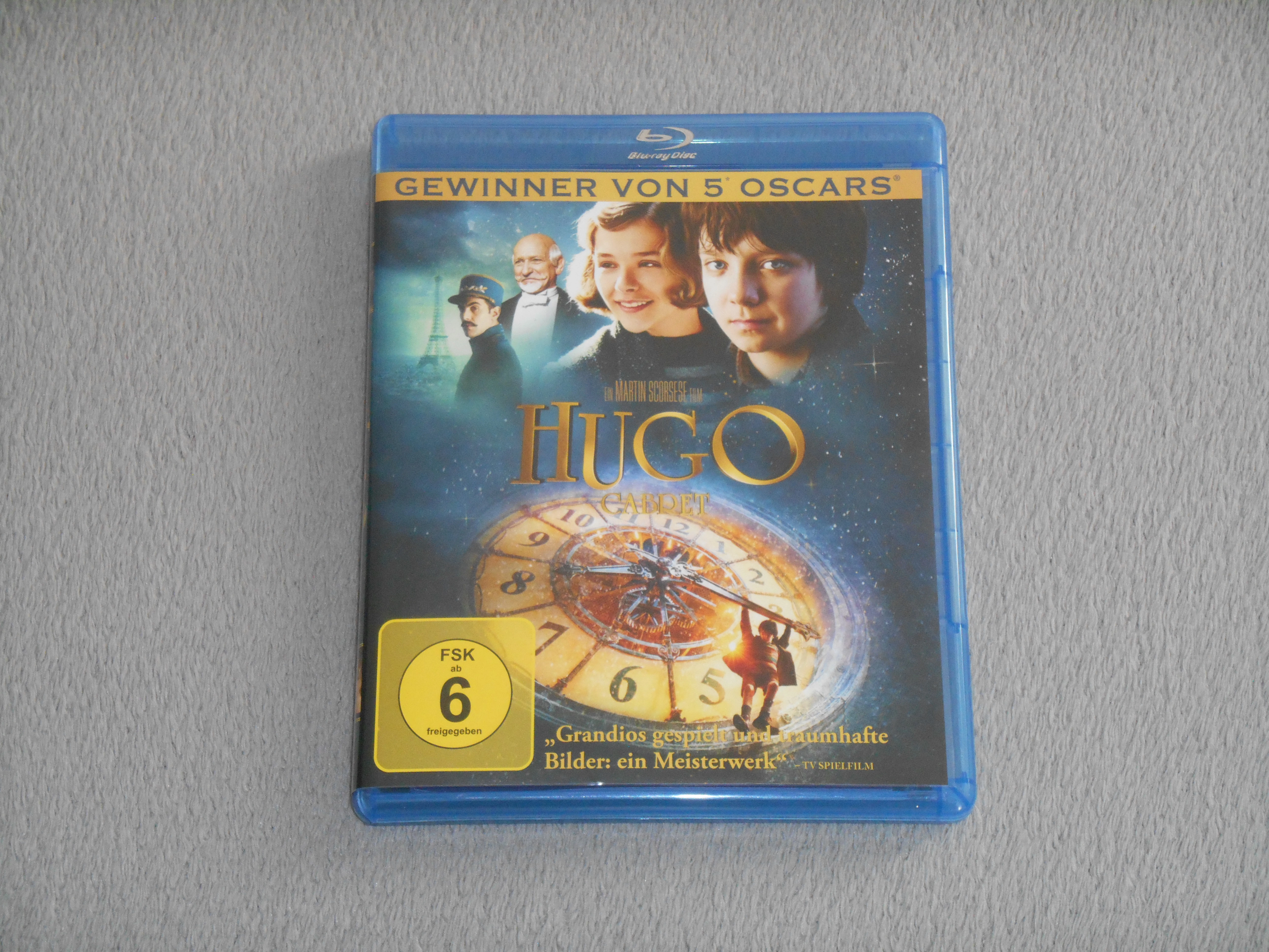 A leleményes Hugo Blu-ray film