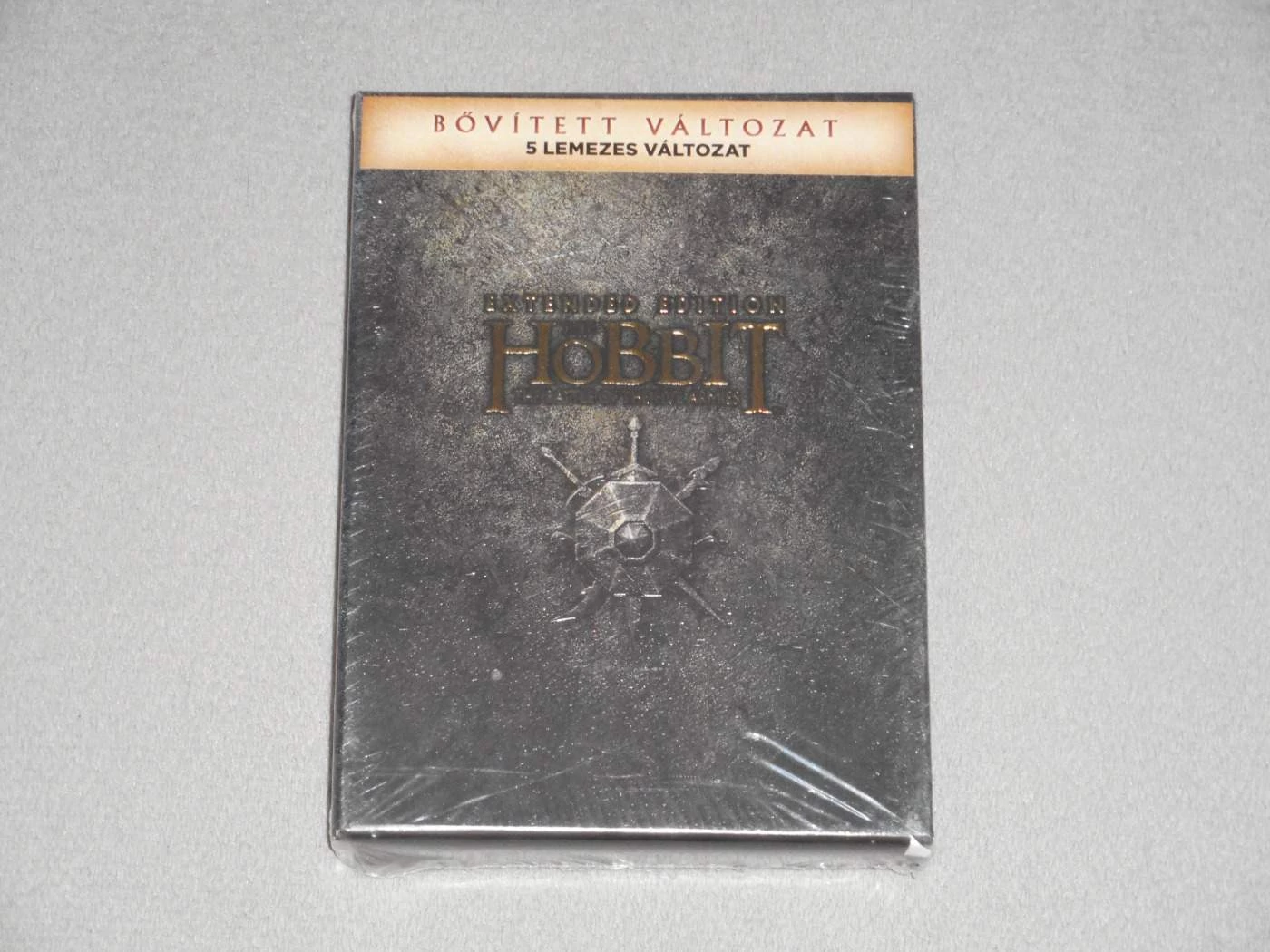 A Hobbit - Az öt sereg csatája - bővített változat (5DVD) Digipack - Gyűjtői kiadás (Új, Bontatlan!)