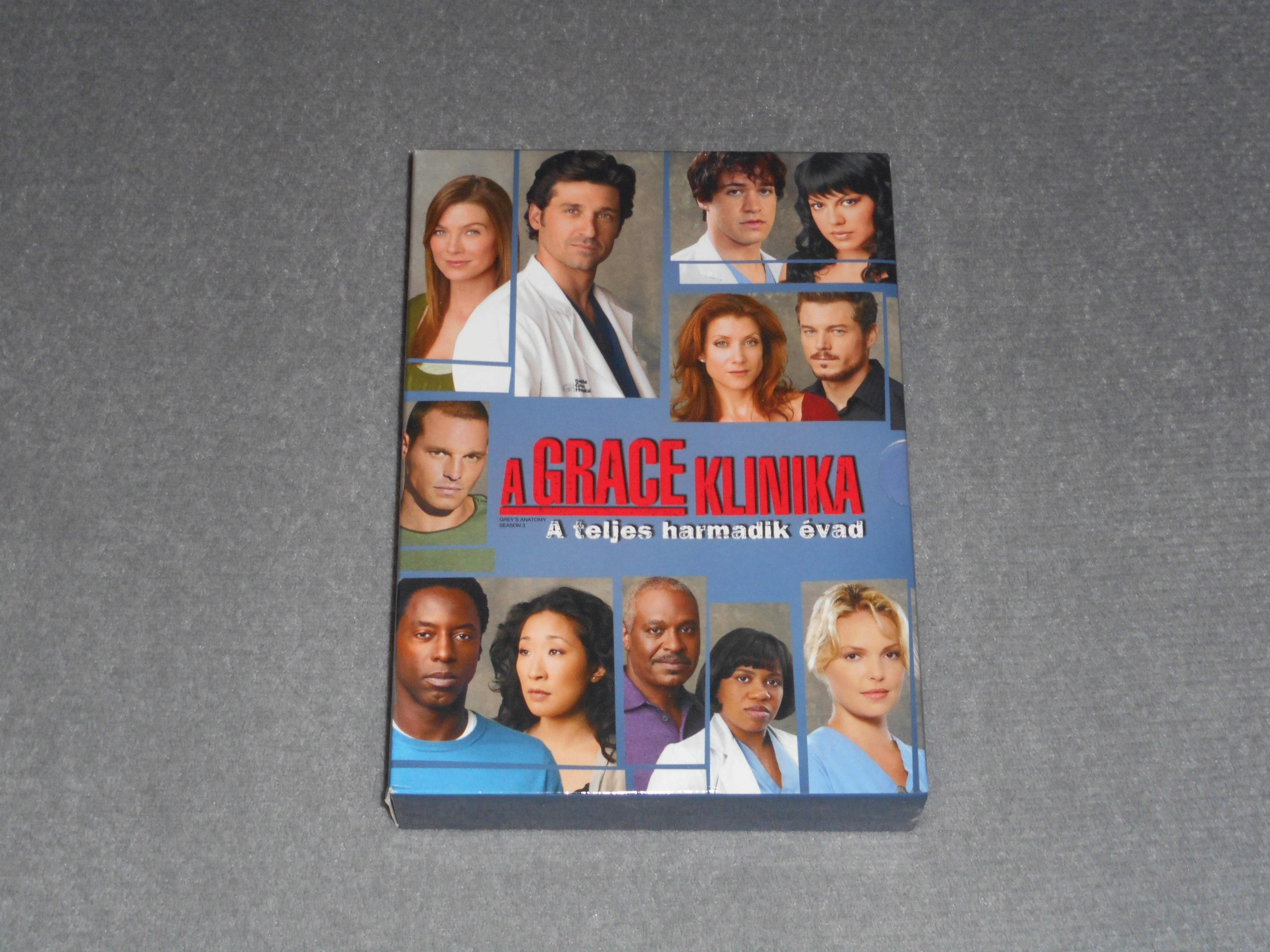A Grace Klinika / Grey's Anatomy - A teljes harmadik 3. évad DVD sorozat