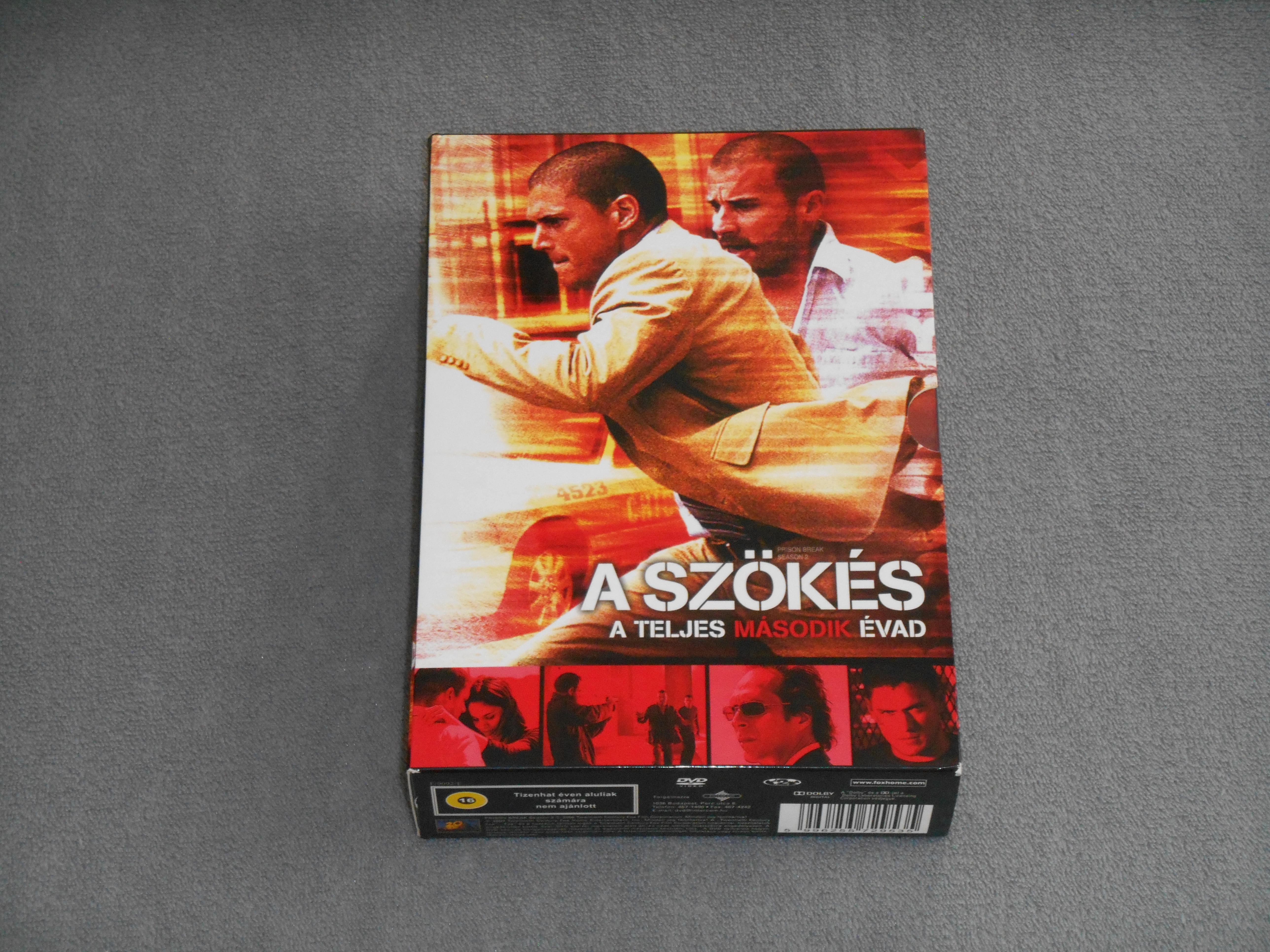 A szökés / Prison Break - A teljes második 2. évad DVD sorozat