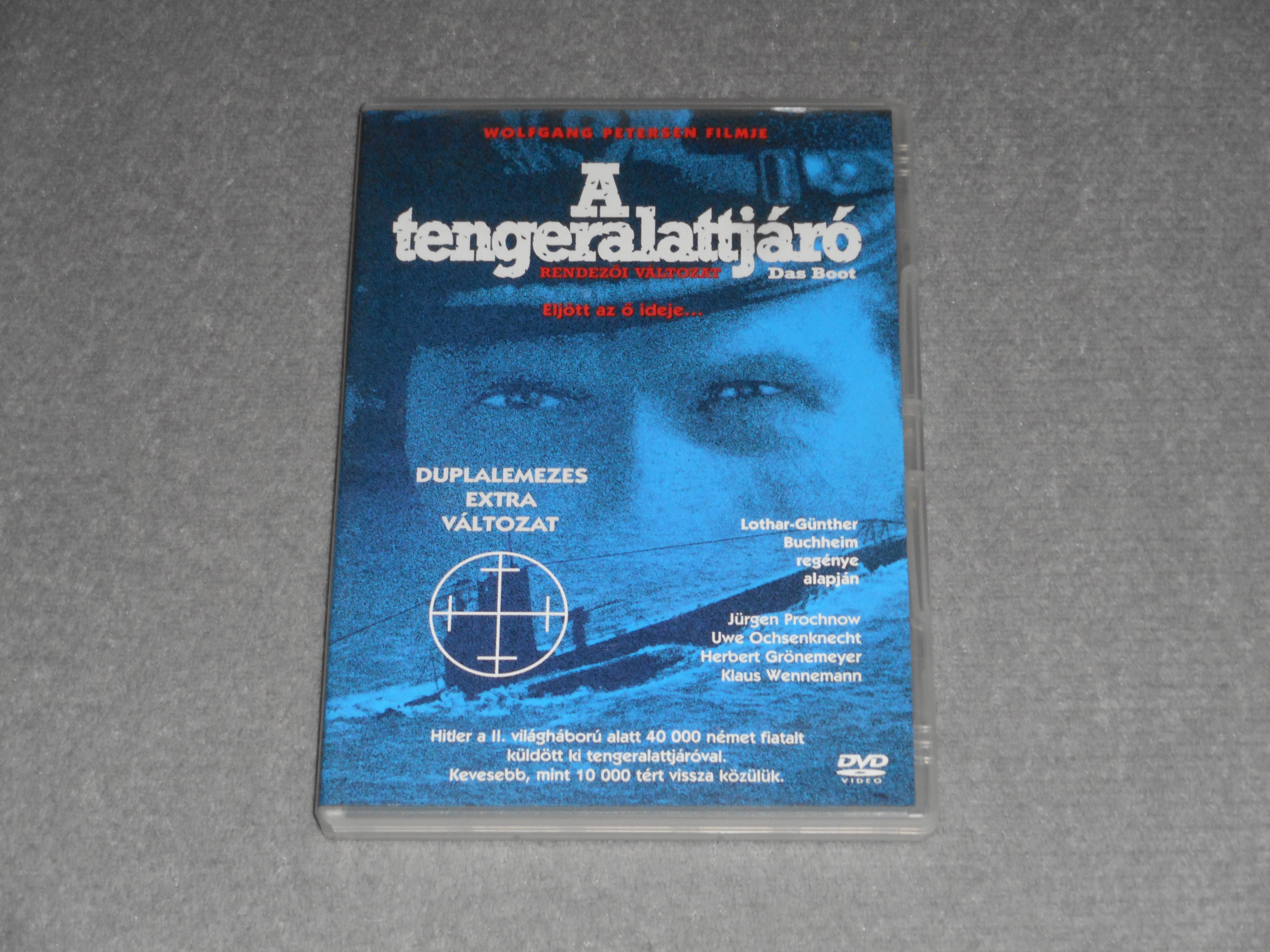 A tengeralattjáró / Das Boot - Duplalemezes Extra / Rendezői változat DVD Film 