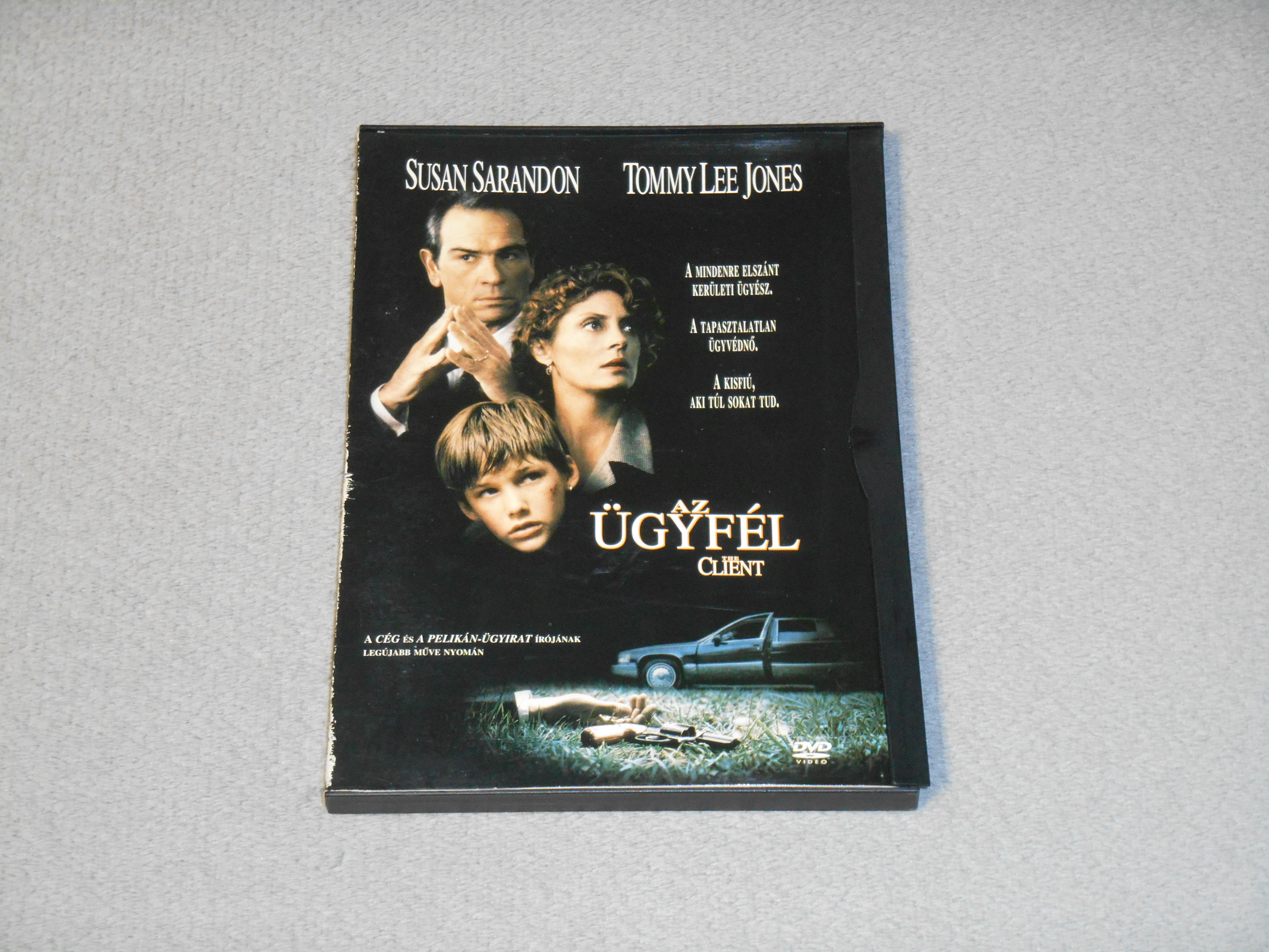 Az ügyfél (Susan Sarandon, Tommy Lee Jones) DVD film, Warner pattintó tokos