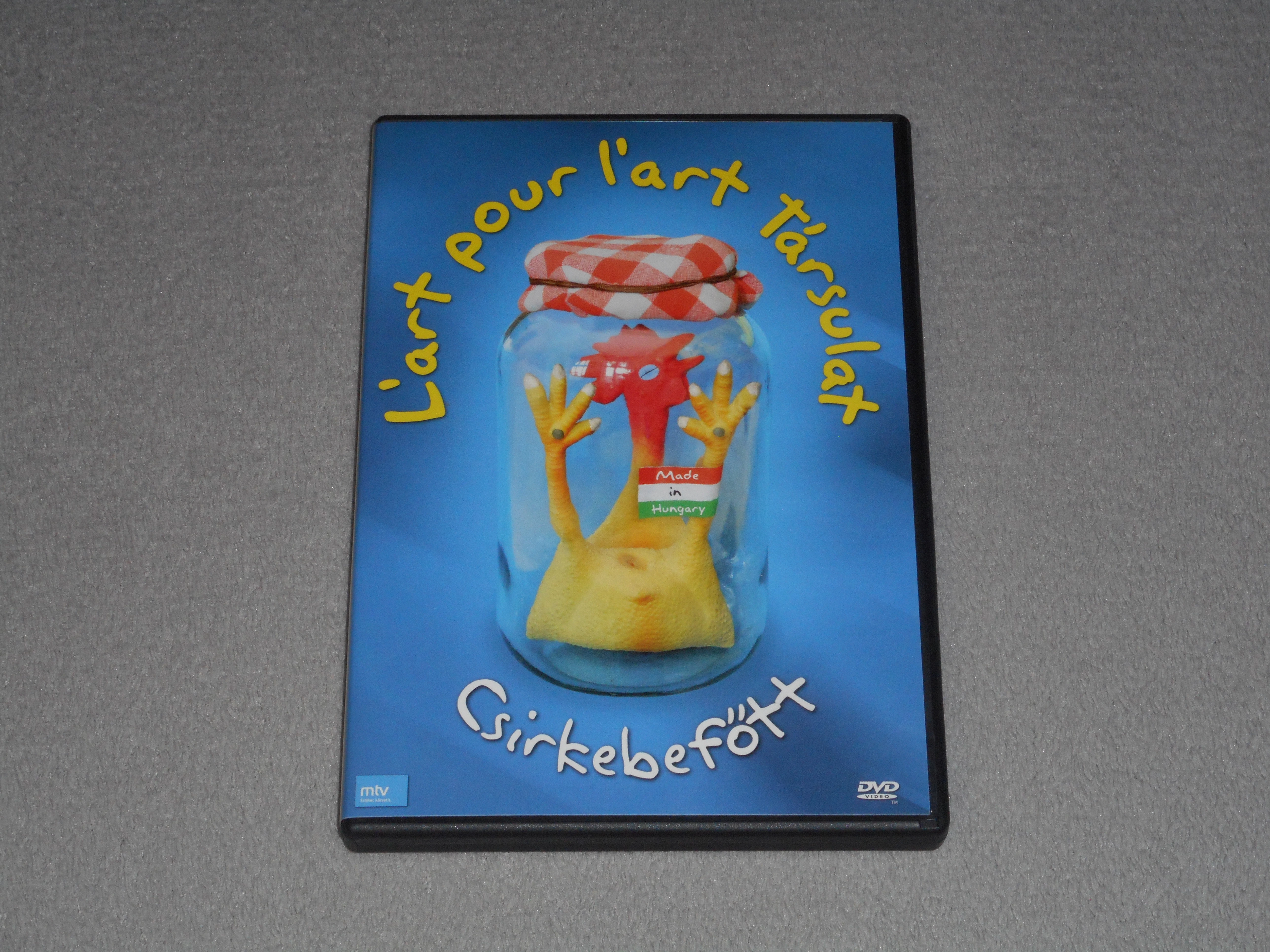 L'art pour l'art társulat - Csirkebefőtt (Dolák-Saly Róbert, Laár András, Szászi Móni) DVD Film 
