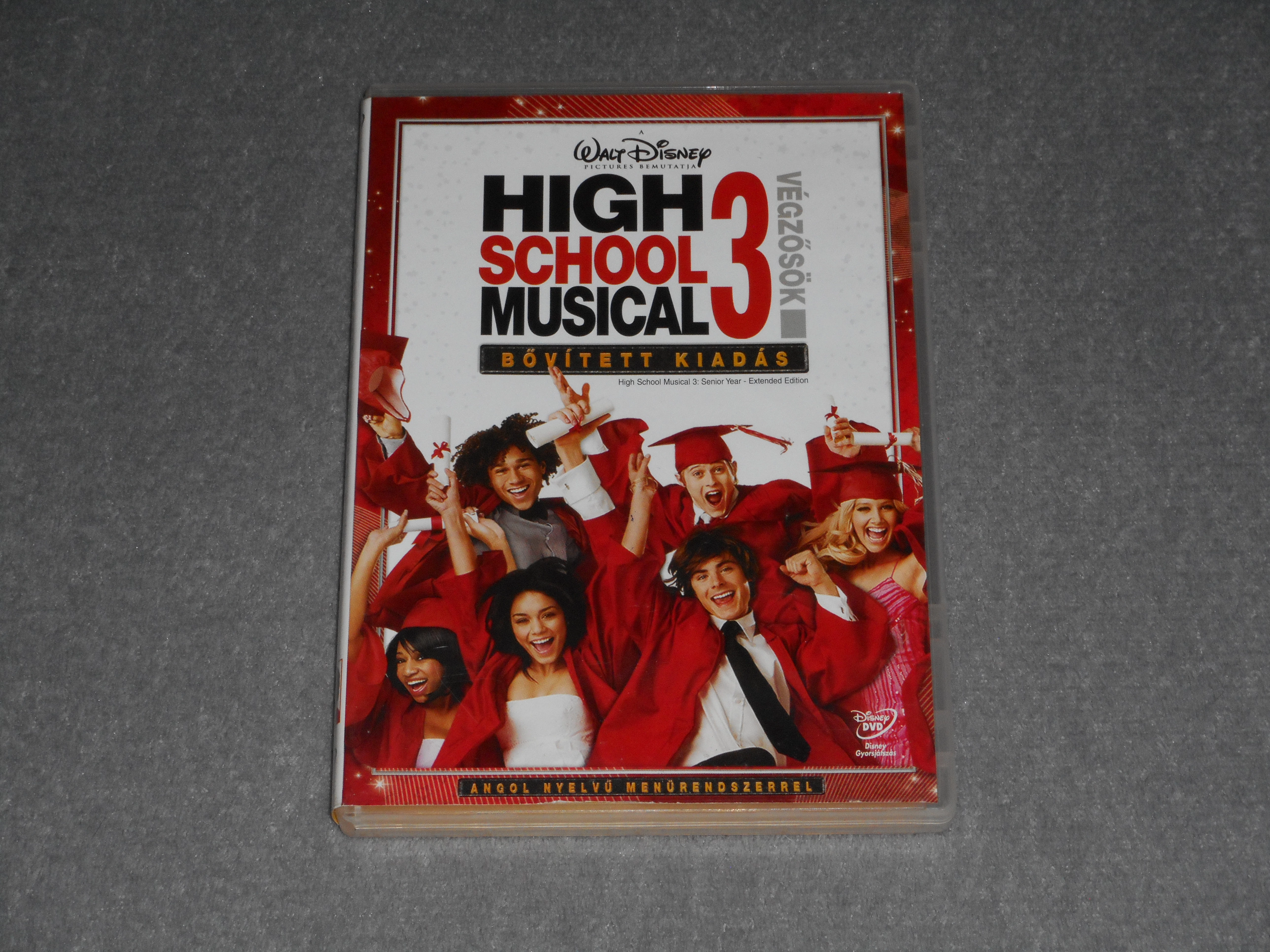 High School Musical 3. - Végzősök - Bővített kiadás (Zac Efron) DVD film - Rendelés mellé AJÁNDÉKBA VÁLASZTHATÓ