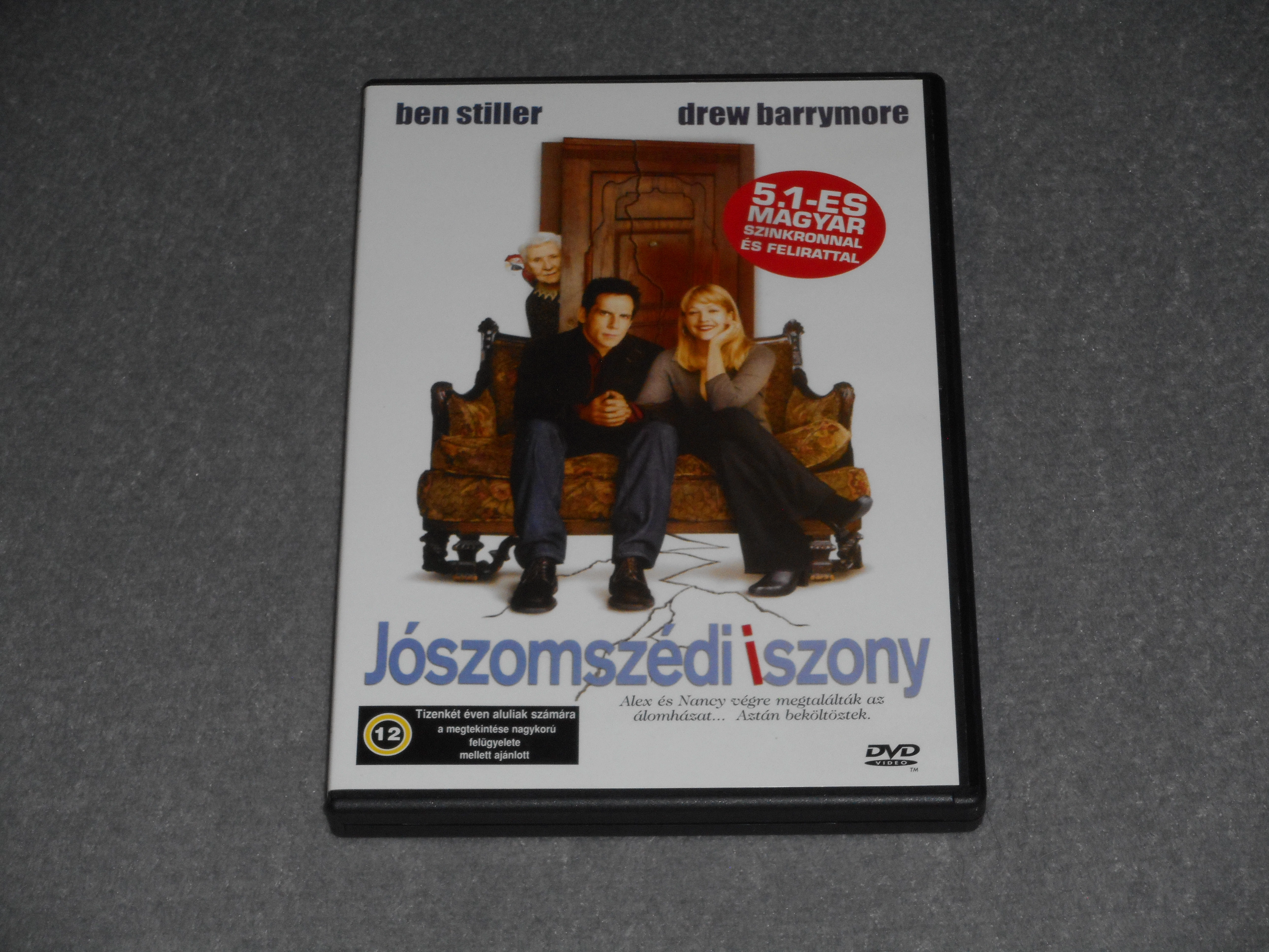 Jószomszédi iszony (Ben Stiller, Drew Barrymore) DVD Film