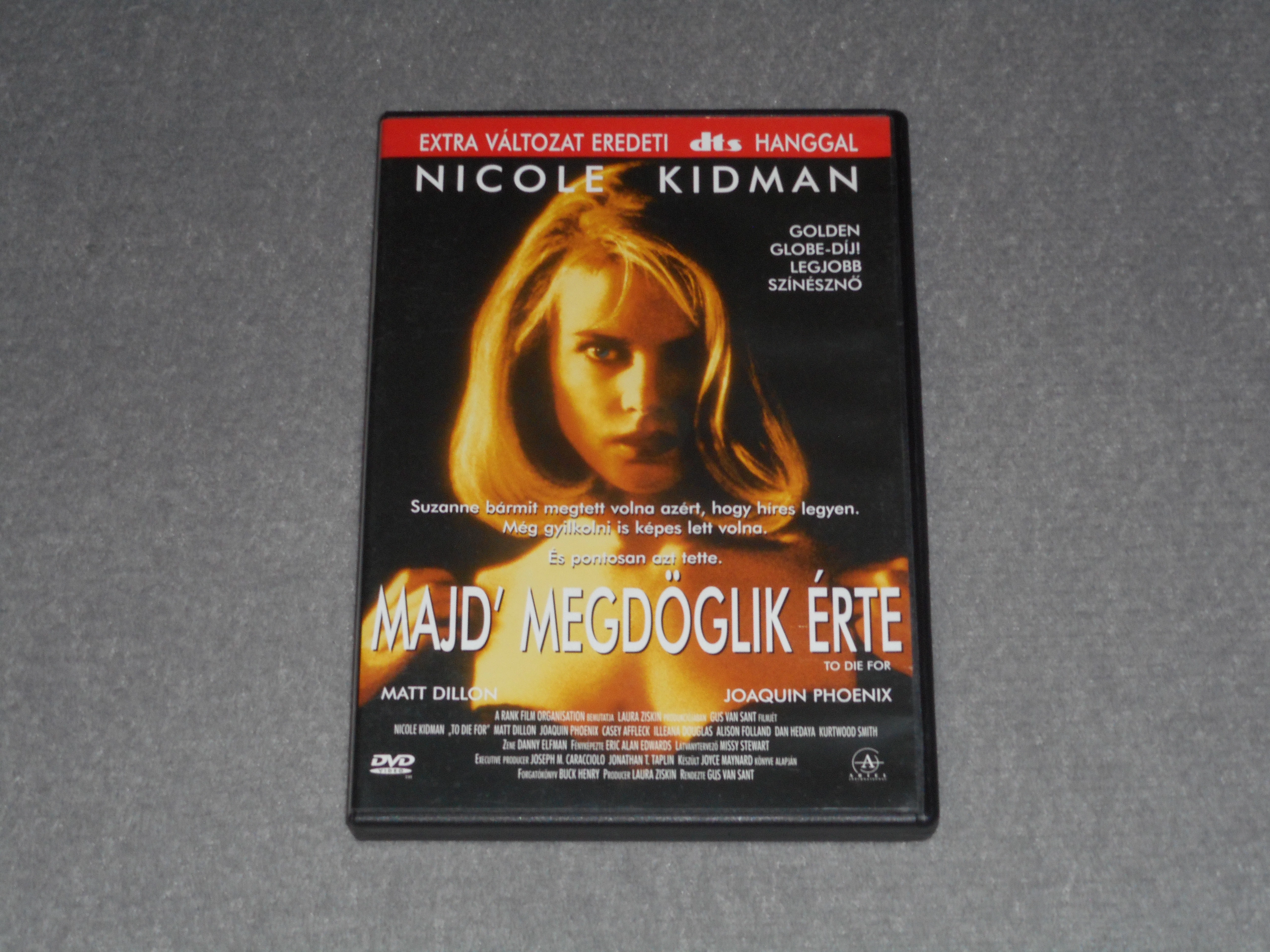 Majd' megdöglik érte (Nicole Kidman, Joaquin Phoenix) DVD film - Rendelés mellé AJÁNDÉKBA VÁLASZTHATÓ