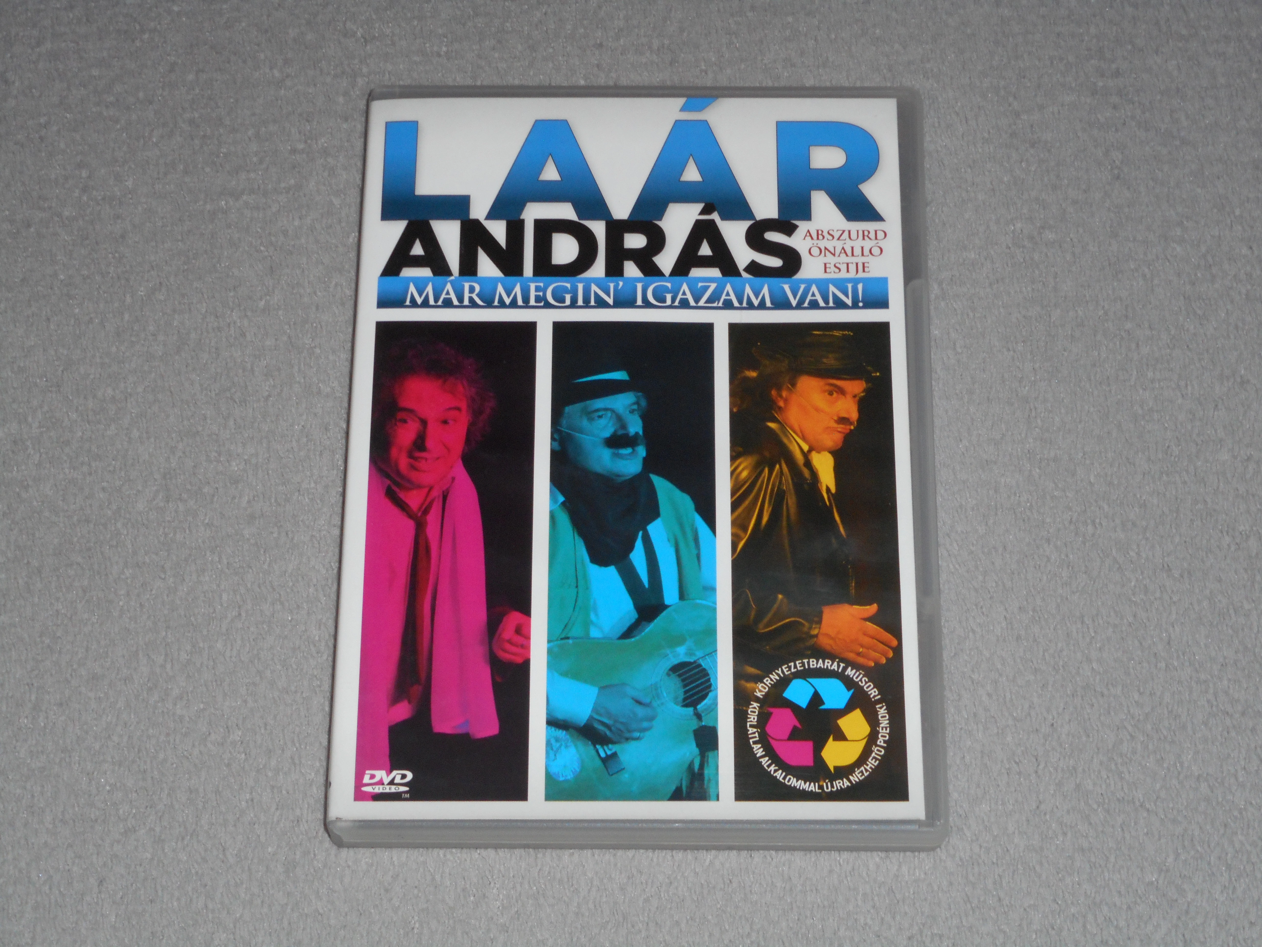 Laár András - Már megin' igazam van! - Önálló est DVD film / Már megint igazam van!