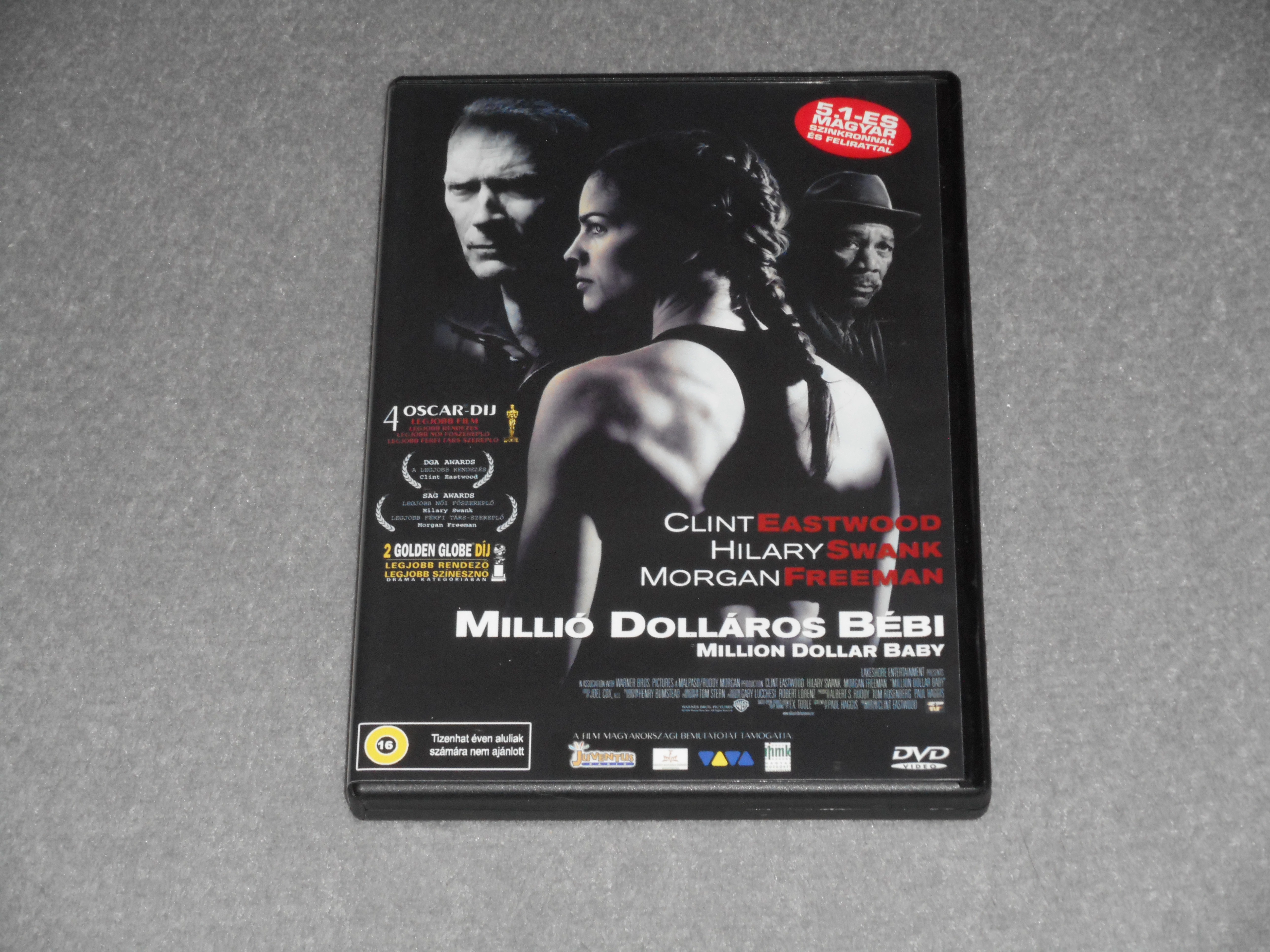 Millió dolláros bébi (Clint Eastwood, Hilary Swank) DVD Film 