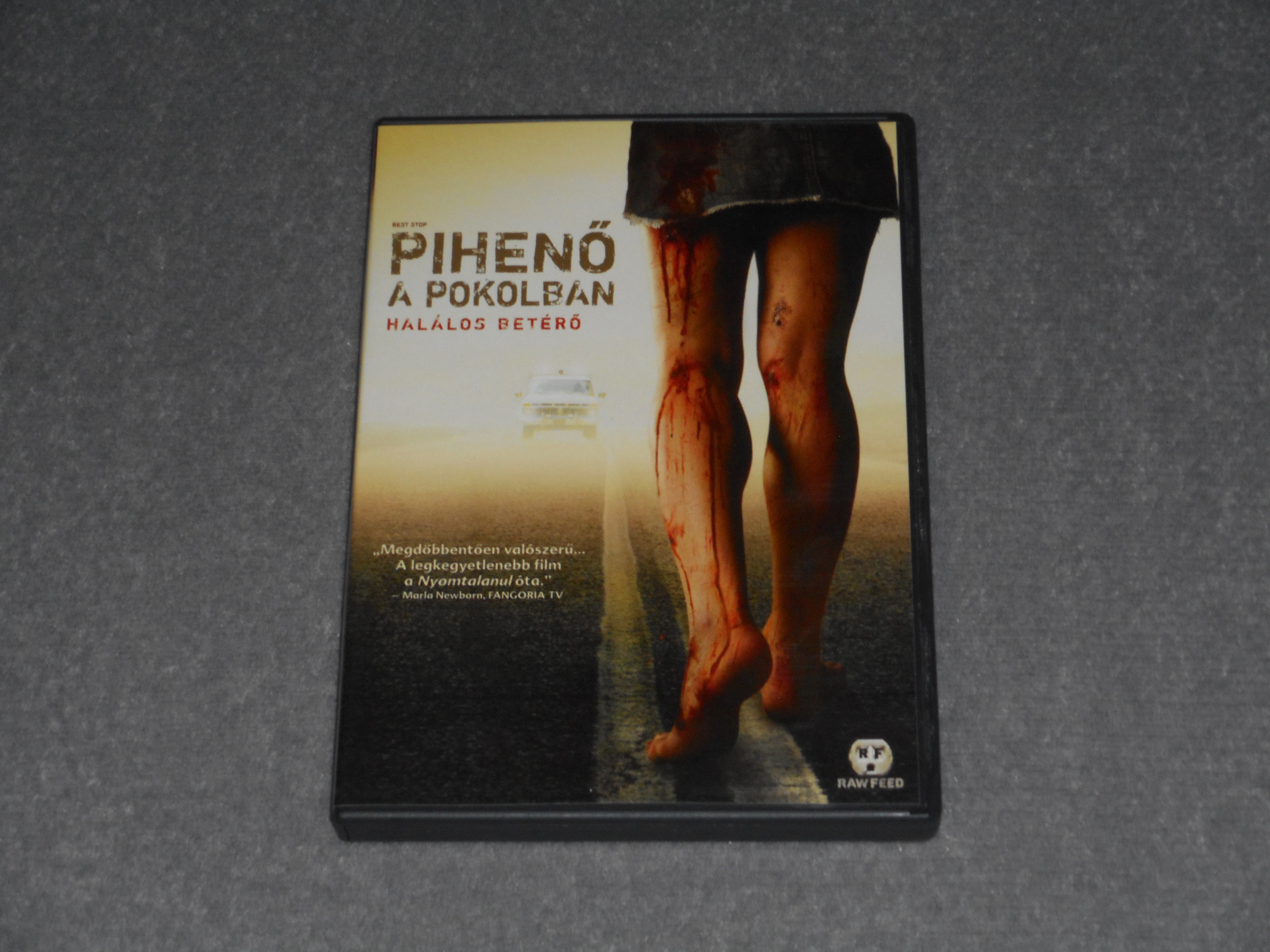 Pihenő a pokolban - Halálos betérő Horror DVD Film 