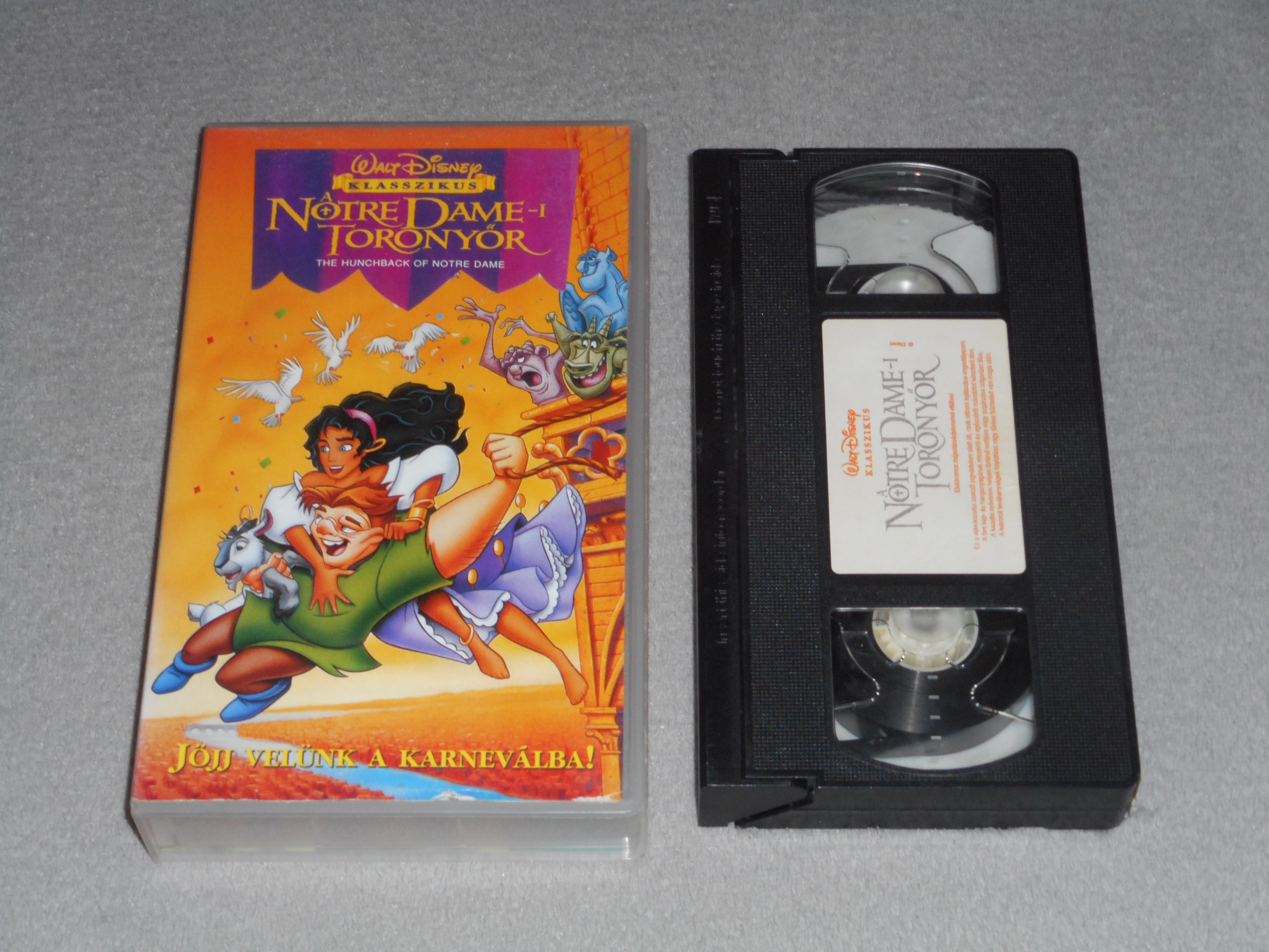 A Notre Dame-i toronyőr - Disney VHS kazetta