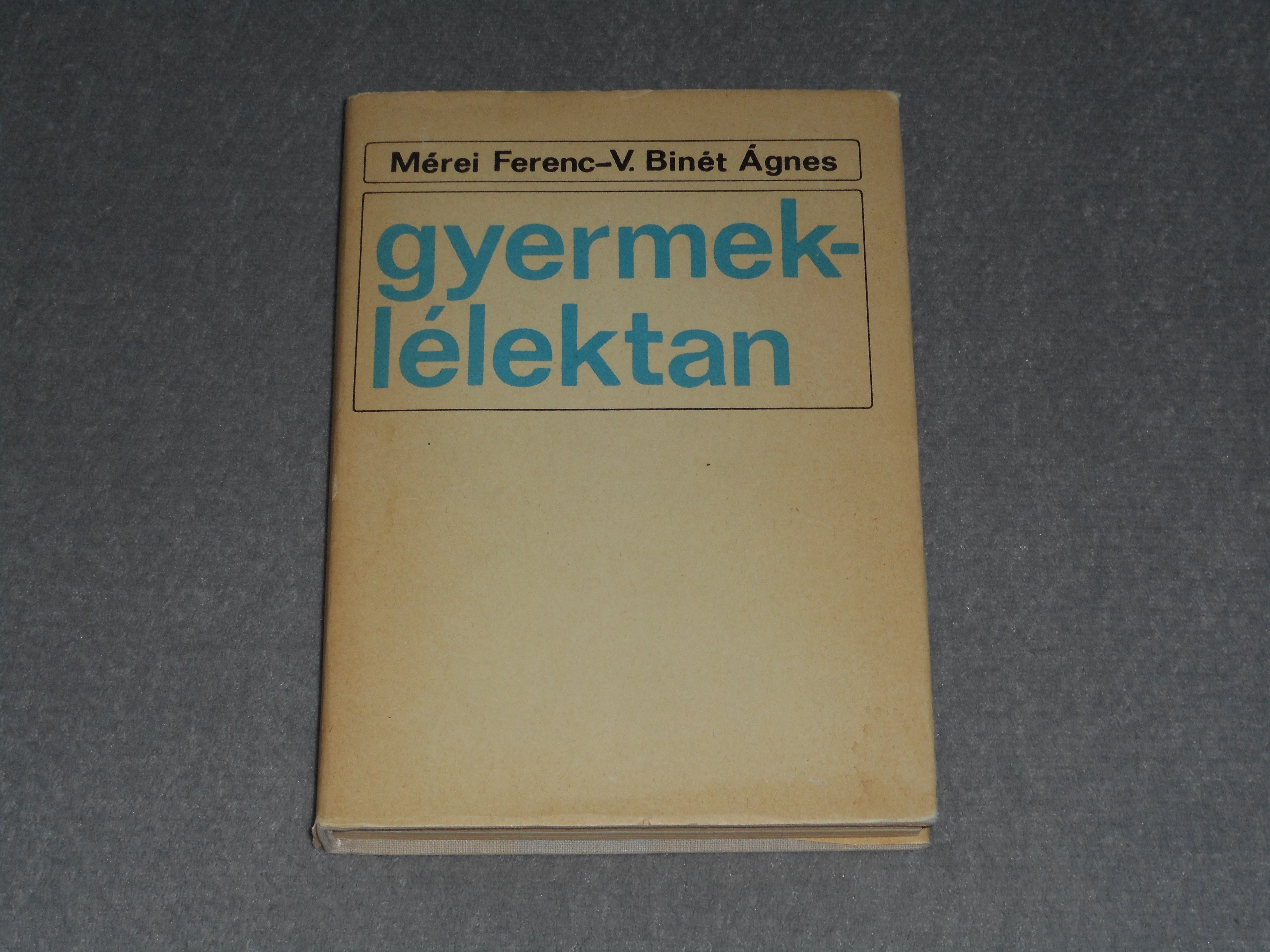 Mérei Ferenc, V. Binét Ágnes - Gyermeklélektan
