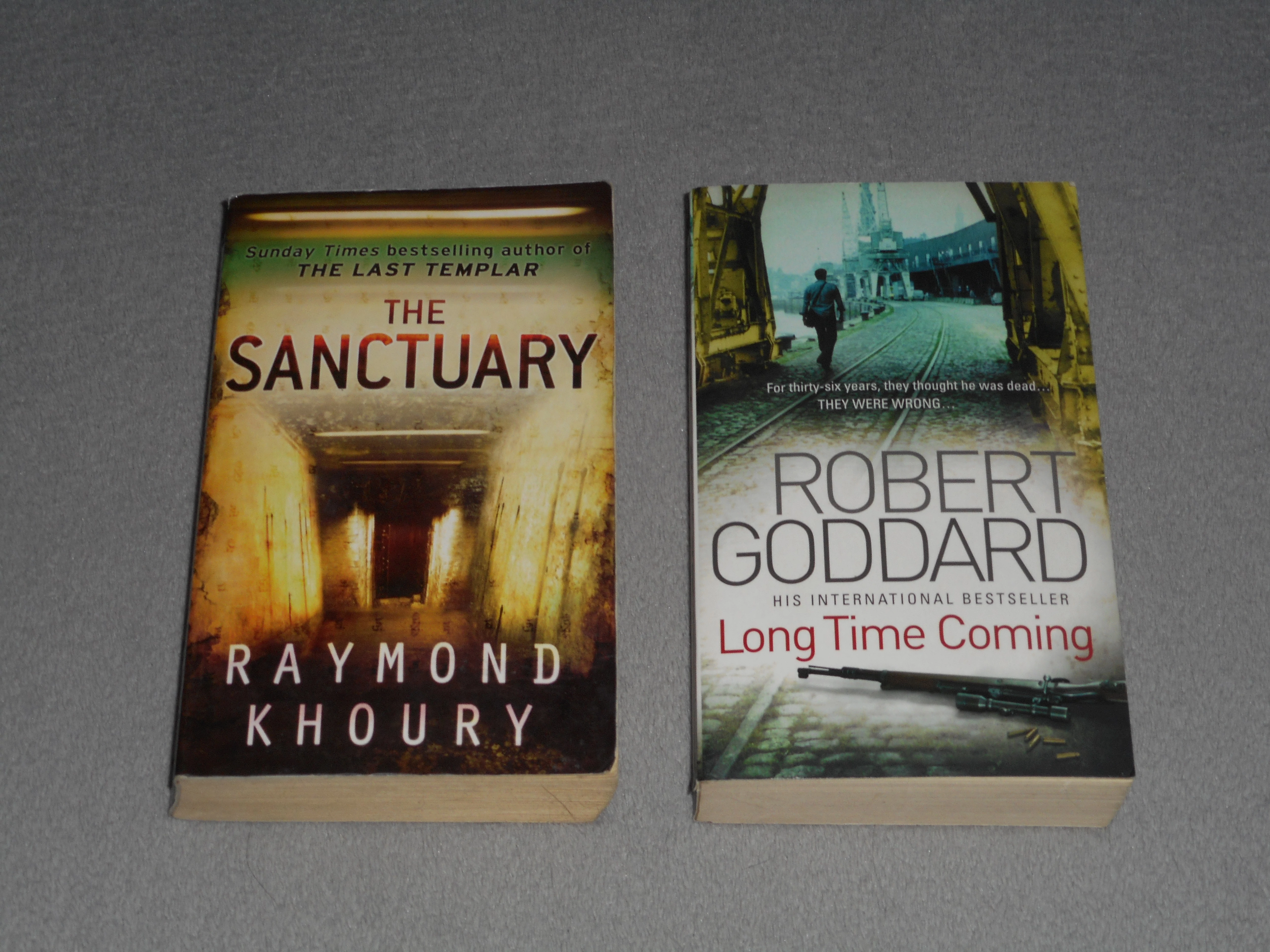 Robert Goddard - Long Time Coming + Raymond Khoury - The Sanctuary egyben 