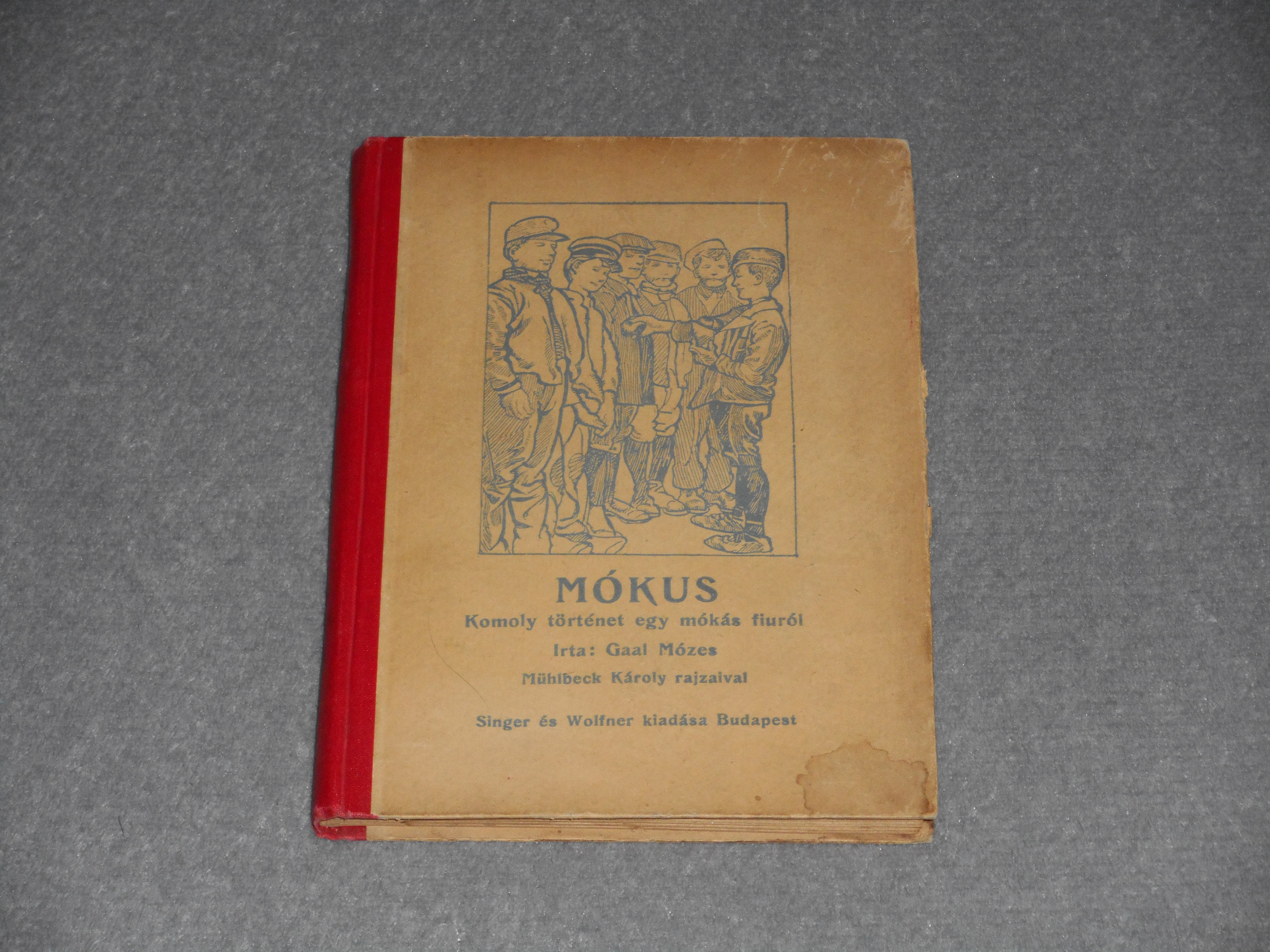 Gaal Mózes - Mókus - Komoly történet egy mókás fiuról (Illusztrálta: Mühlbeck Károly) - Singer és Wolfner kiadás