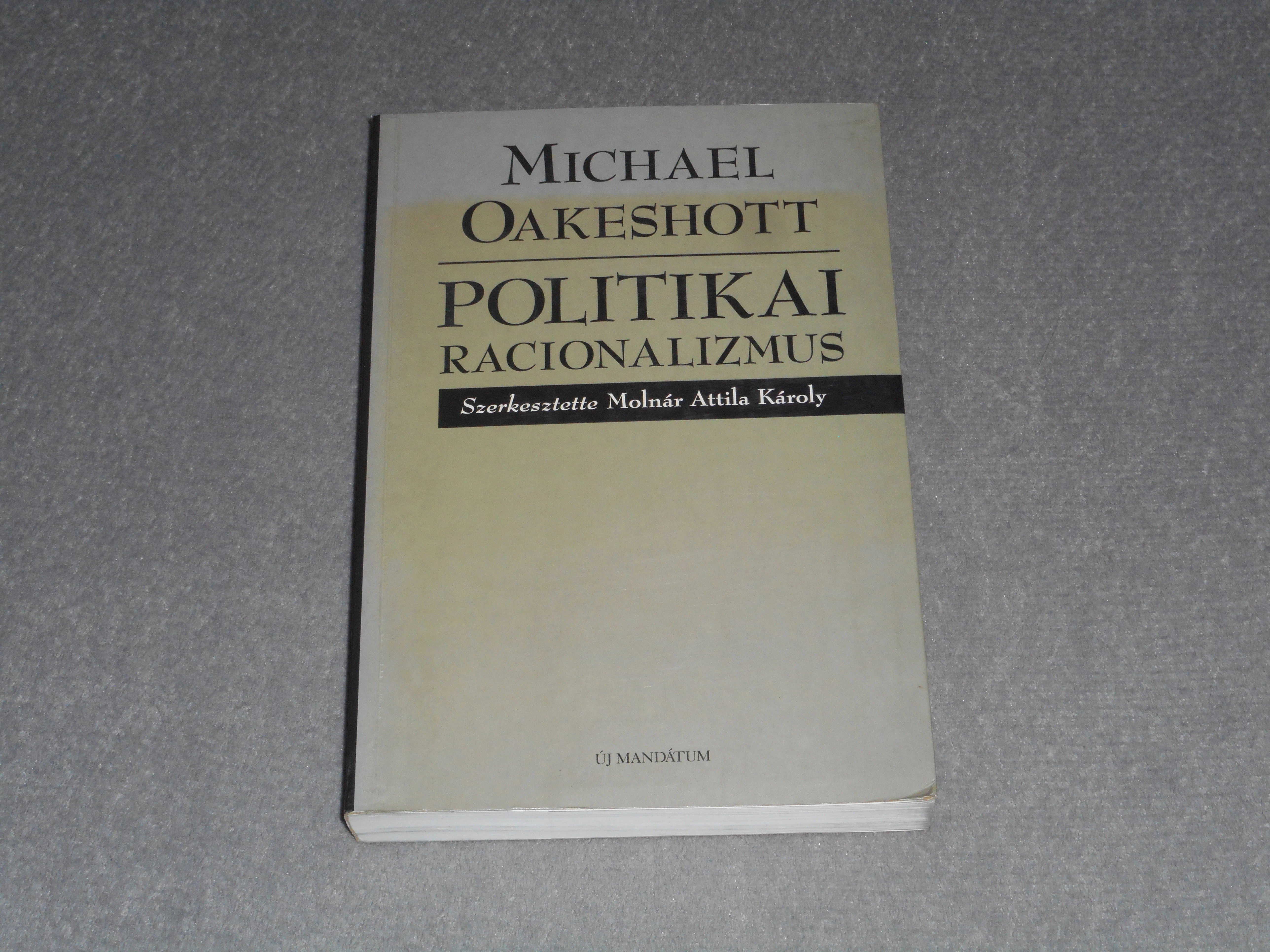 michael-oakeshott-politikai-racionalizmus