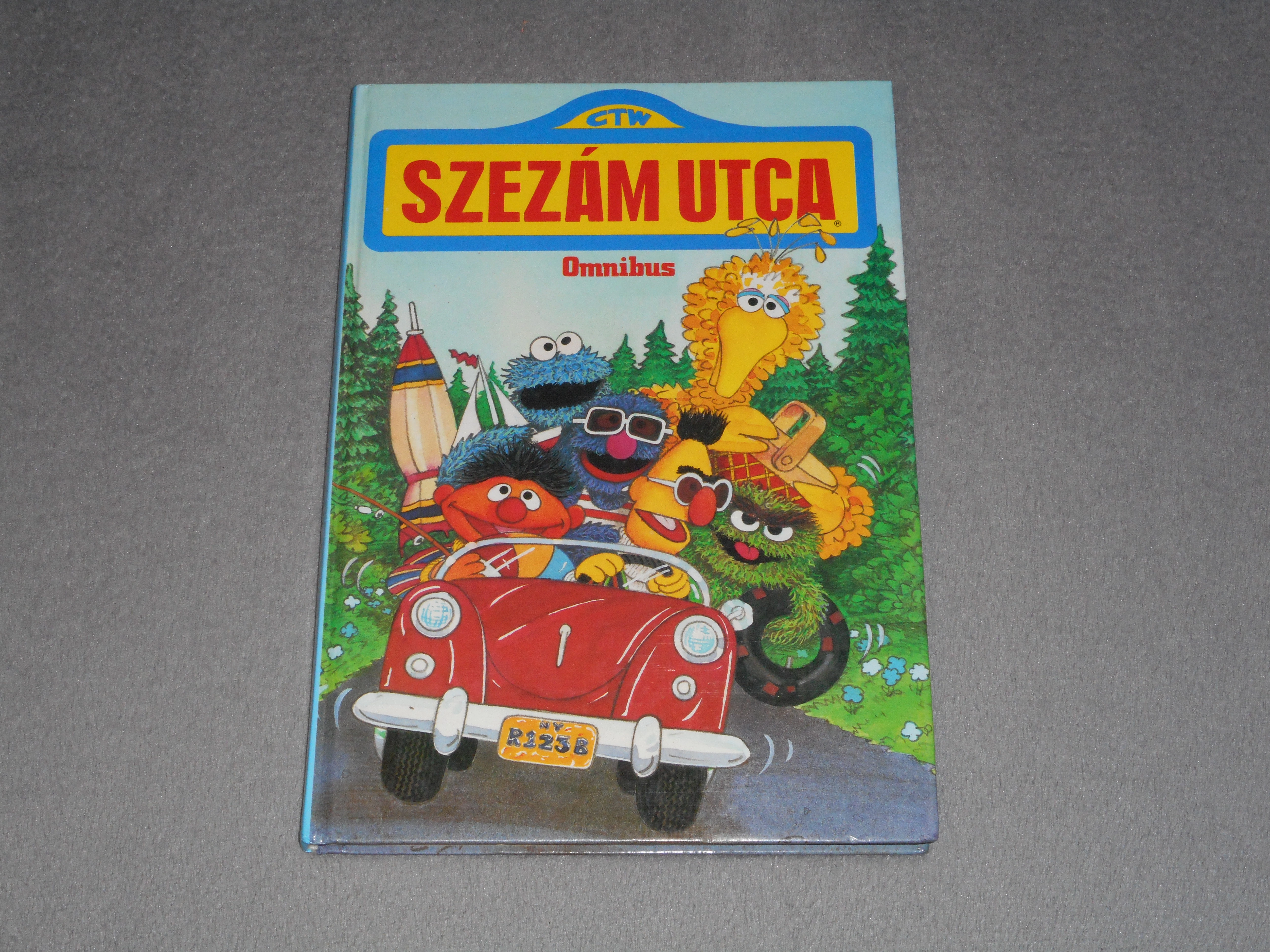Gyere velünk a Szezám utcába - Szezám utca Omnibus - foglalkoztató könyv
