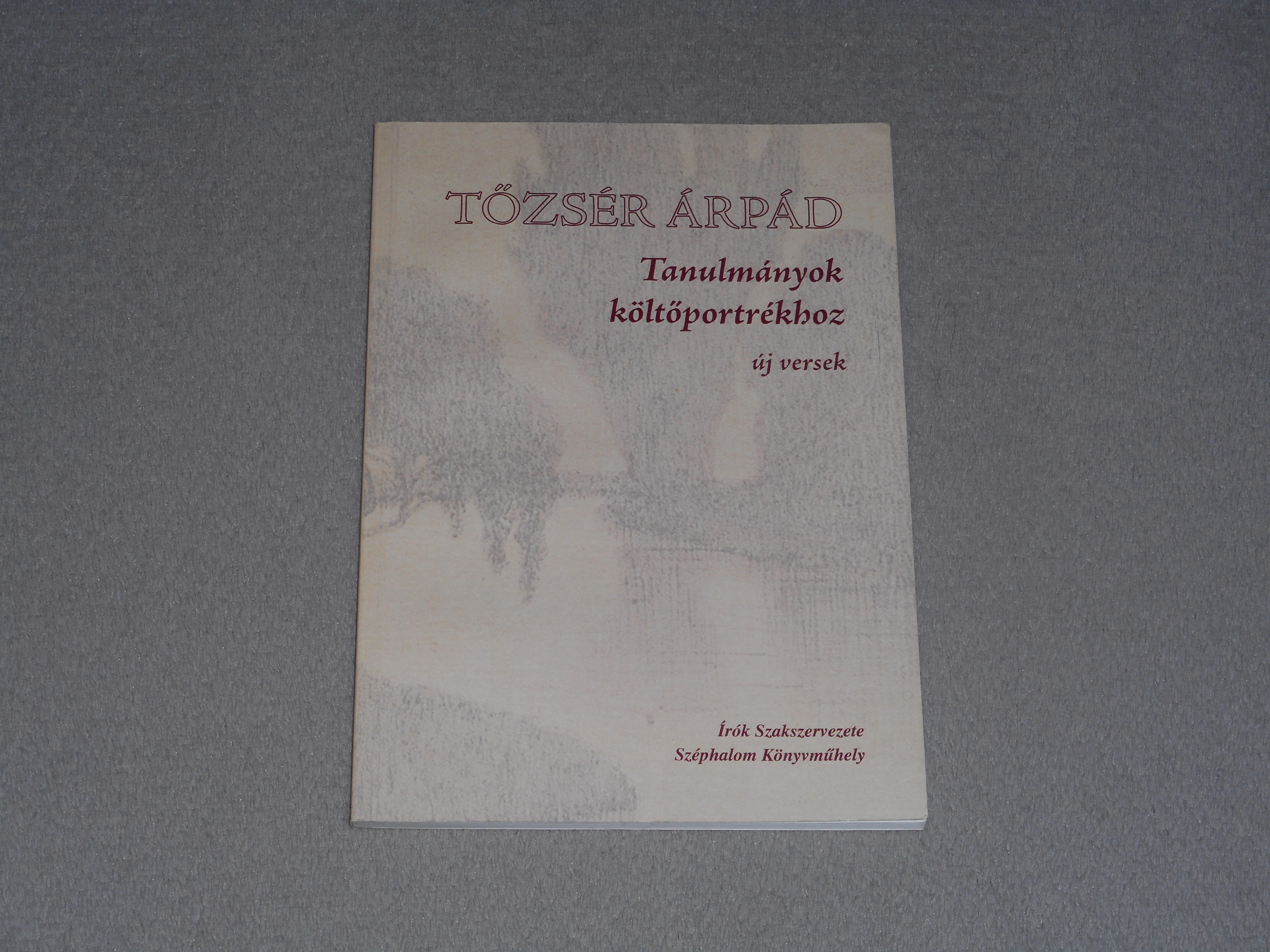 Tőzsér Árpád - Tanulmányok ​költőportrékhoz - Új és kevésbé új versek a versről és költőkről